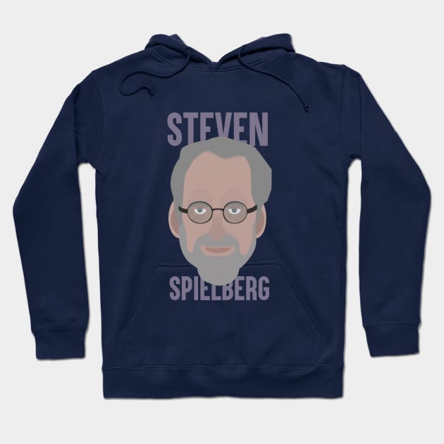 Steven Spielberg Head Hoodie by JorisLAQ